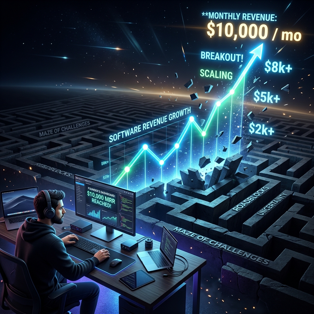 Why 90% of AI Wrappers Fail vs Top 10% Scaling to $10k MRR